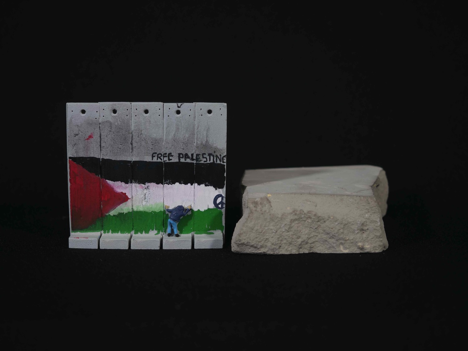 Wall Section (Free Palestine)