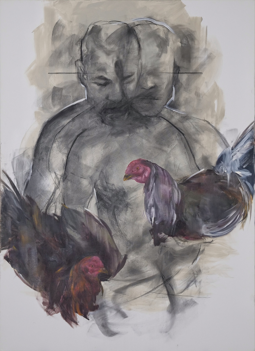 Untitled (Roosters)