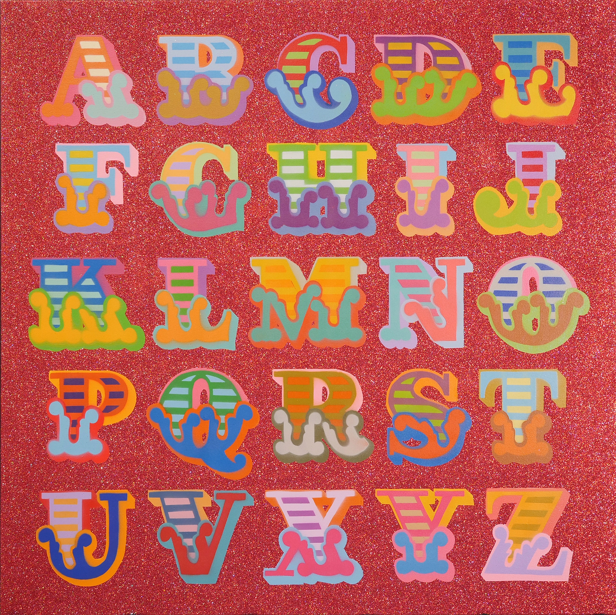 Cast Iron A-Z (Red)