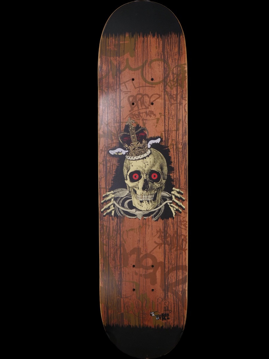 Skateboard 2 (Skull With Crown)