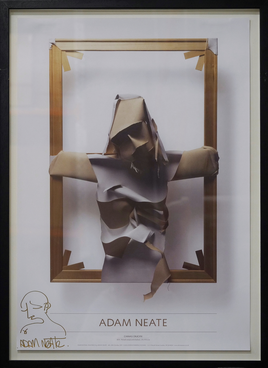 Canvas Crucifix